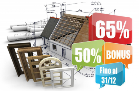 DETRAZIONI RISTRUTTURAZIONI 50% E 65%